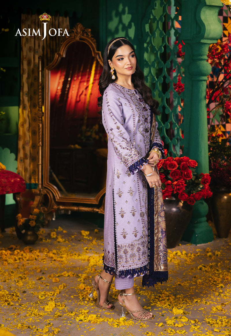 AJRA-19 EMBROIDERED JACQUARD  3 PCS
