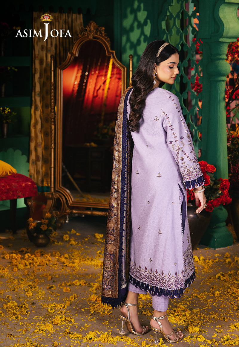 AJRA-19 EMBROIDERED JACQUARD  3 PCS