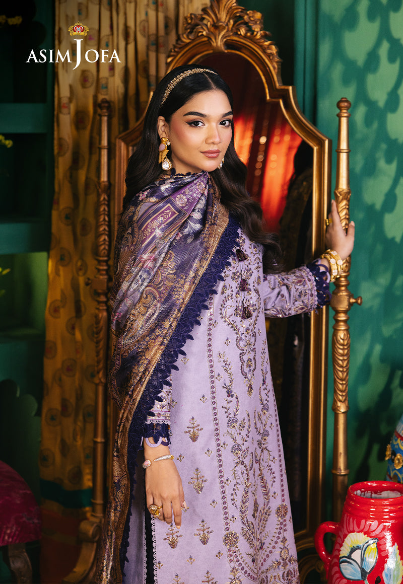 AJRA-19 EMBROIDERED JACQUARD  3 PCS