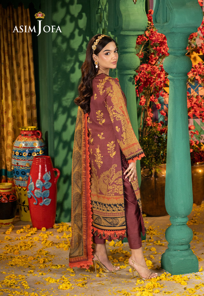 AJRA-04 EMBROIDERED JACQUARD 3 PCS