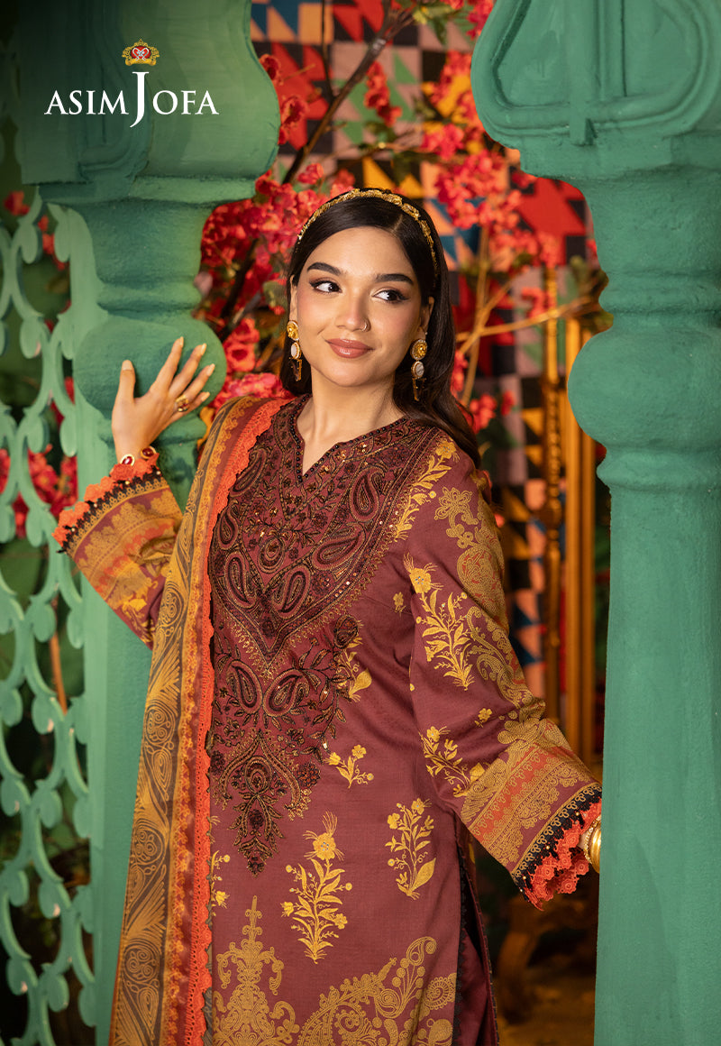 AJRA-04 EMBROIDERED JACQUARD 3 PCS