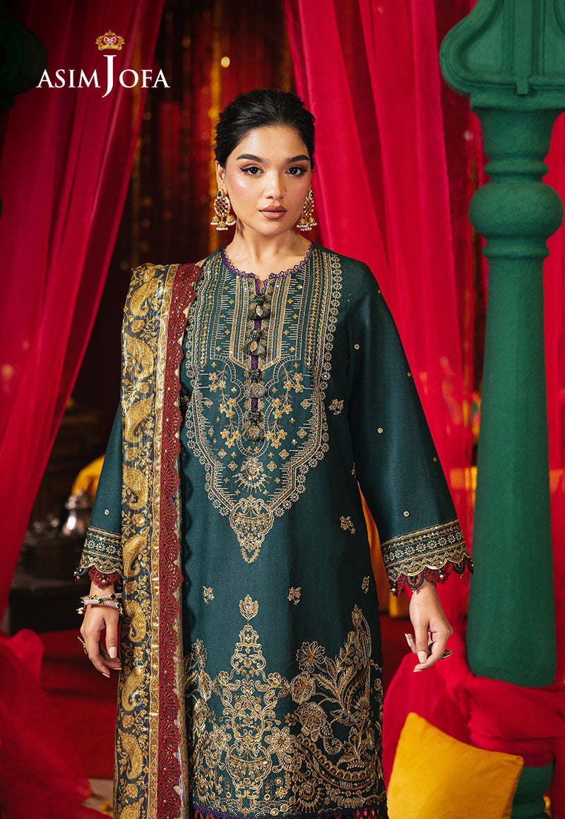 AJRA-30 EMBROIDERED LAWN 3 PCS
