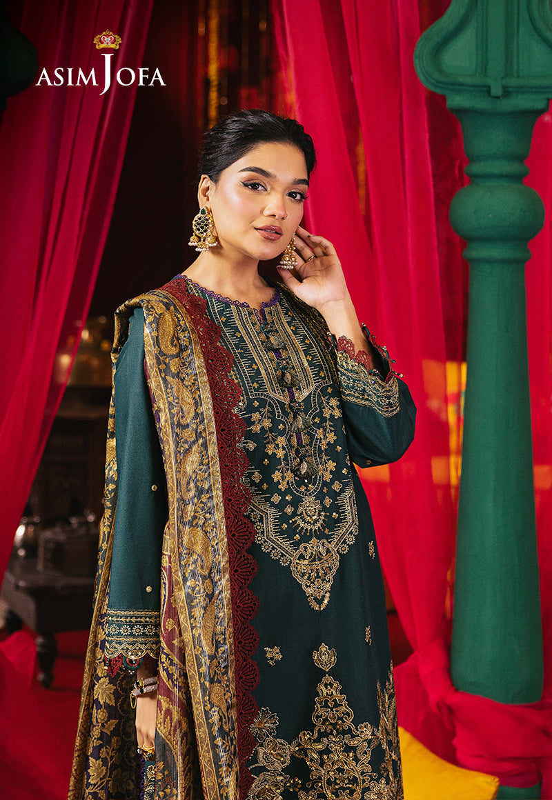AJRA-30 EMBROIDERED LAWN 3 PCS