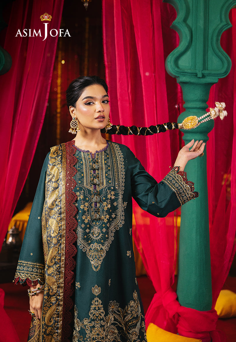 AJRA-30 EMBROIDERED LAWN 3 PCS