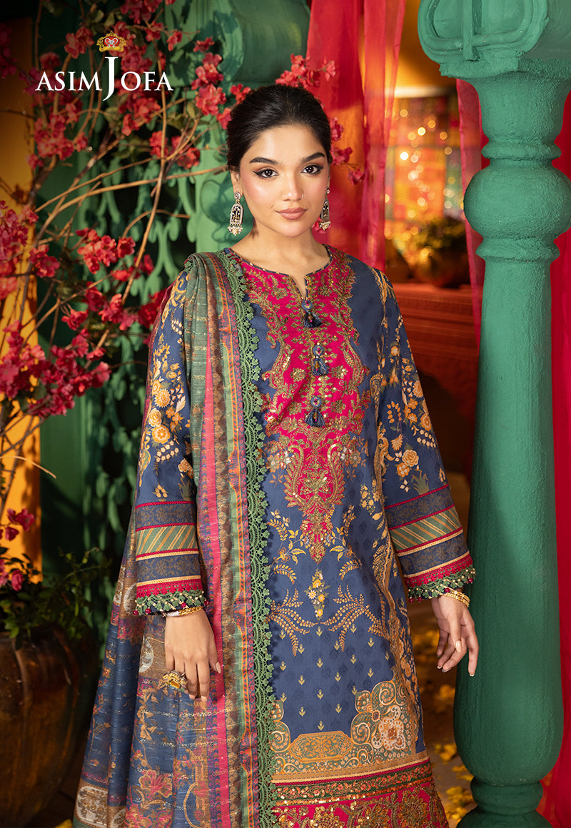 AJRA-03 EMBROIDERED JACQUARD 3 PCS