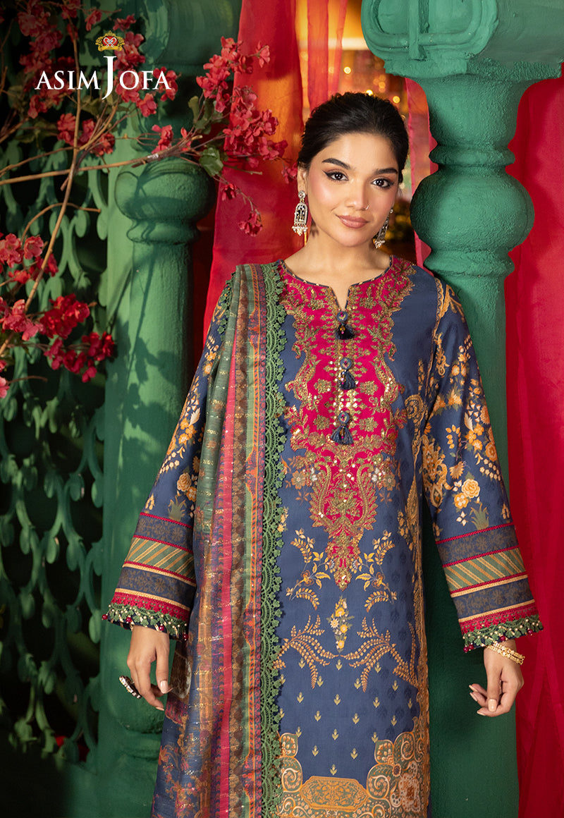 AJRA-03 EMBROIDERED JACQUARD 3 PCS