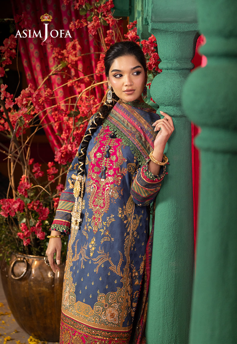 AJRA-03 EMBROIDERED JACQUARD 3 PCS