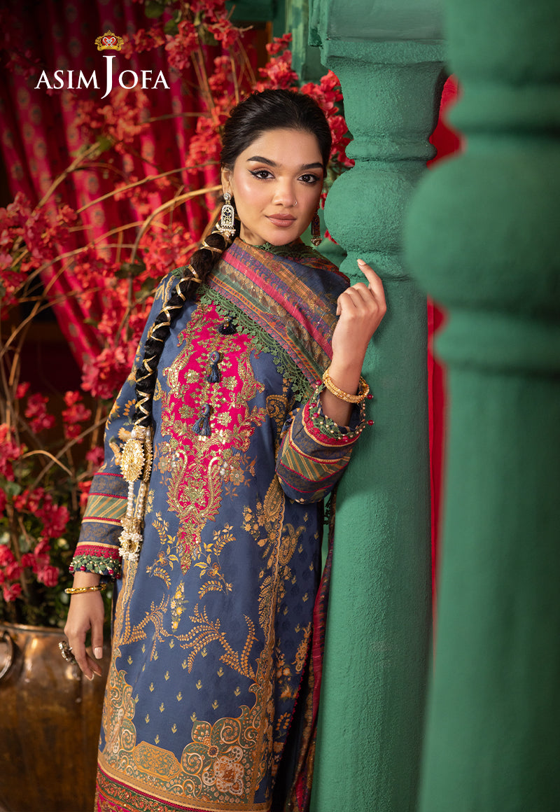 AJRA-03 EMBROIDERED JACQUARD 3 PCS