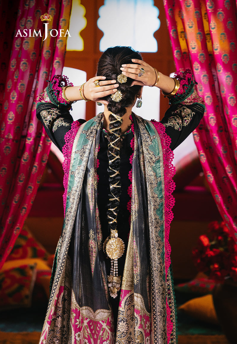 AJRA-20 EMBROIDERED JACQUARD 3 PCS
