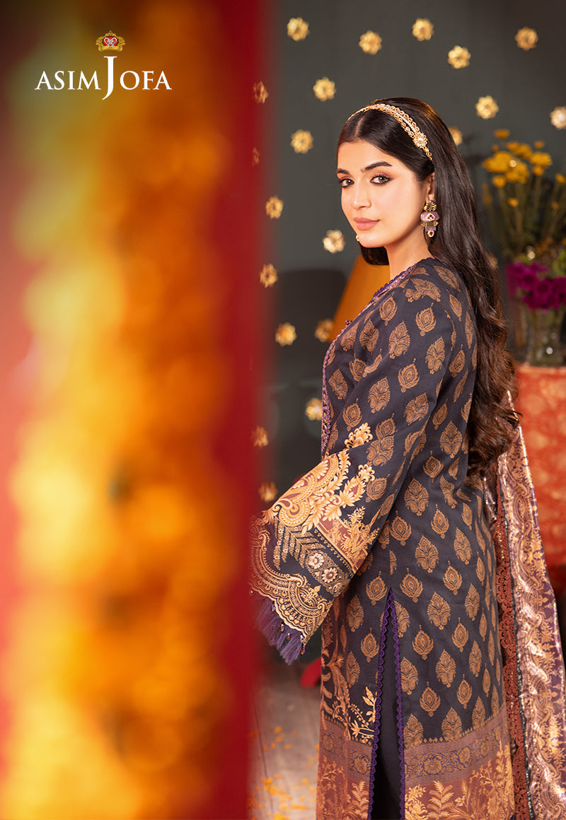 AJRA-01 EMBROIDERED JACQUARD 3 PCS