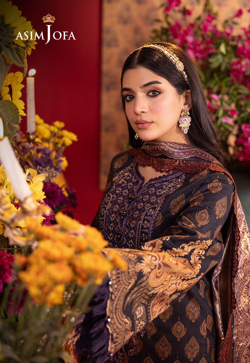AJRA-01 EMBROIDERED JACQUARD 3 PCS