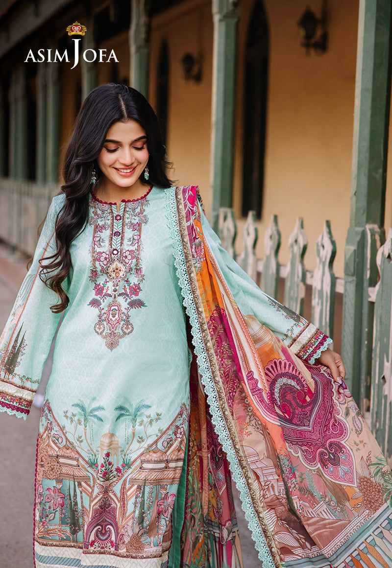 AJBB-07 PRINTED LAWN 3 PCS