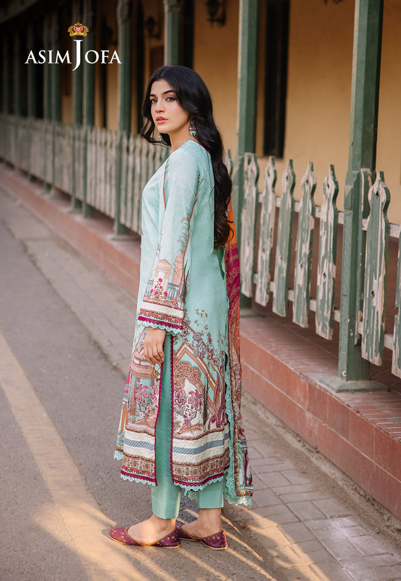 AJBB-07 PRINTED LAWN 3 PCS