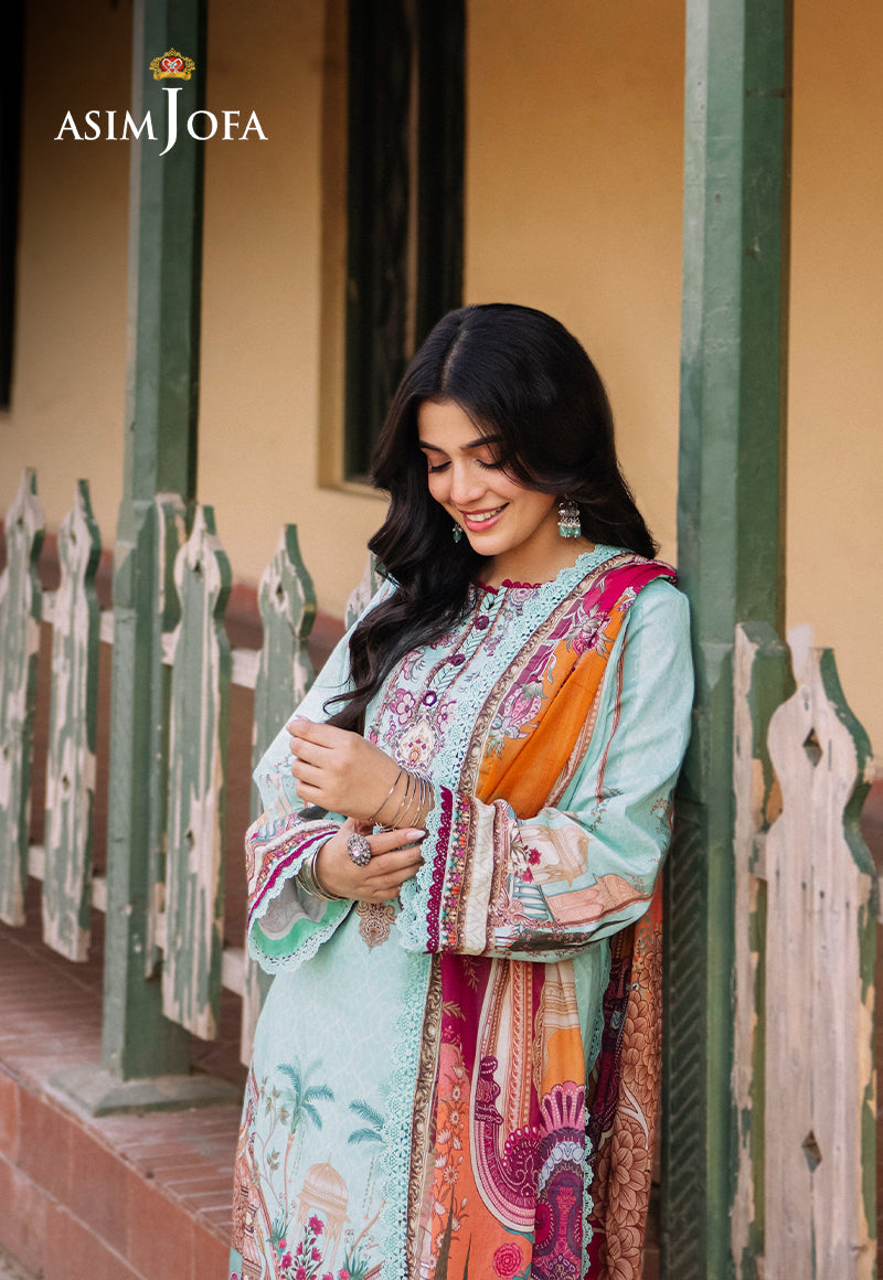 AJBB-07 PRINTED LAWN 3 PCS
