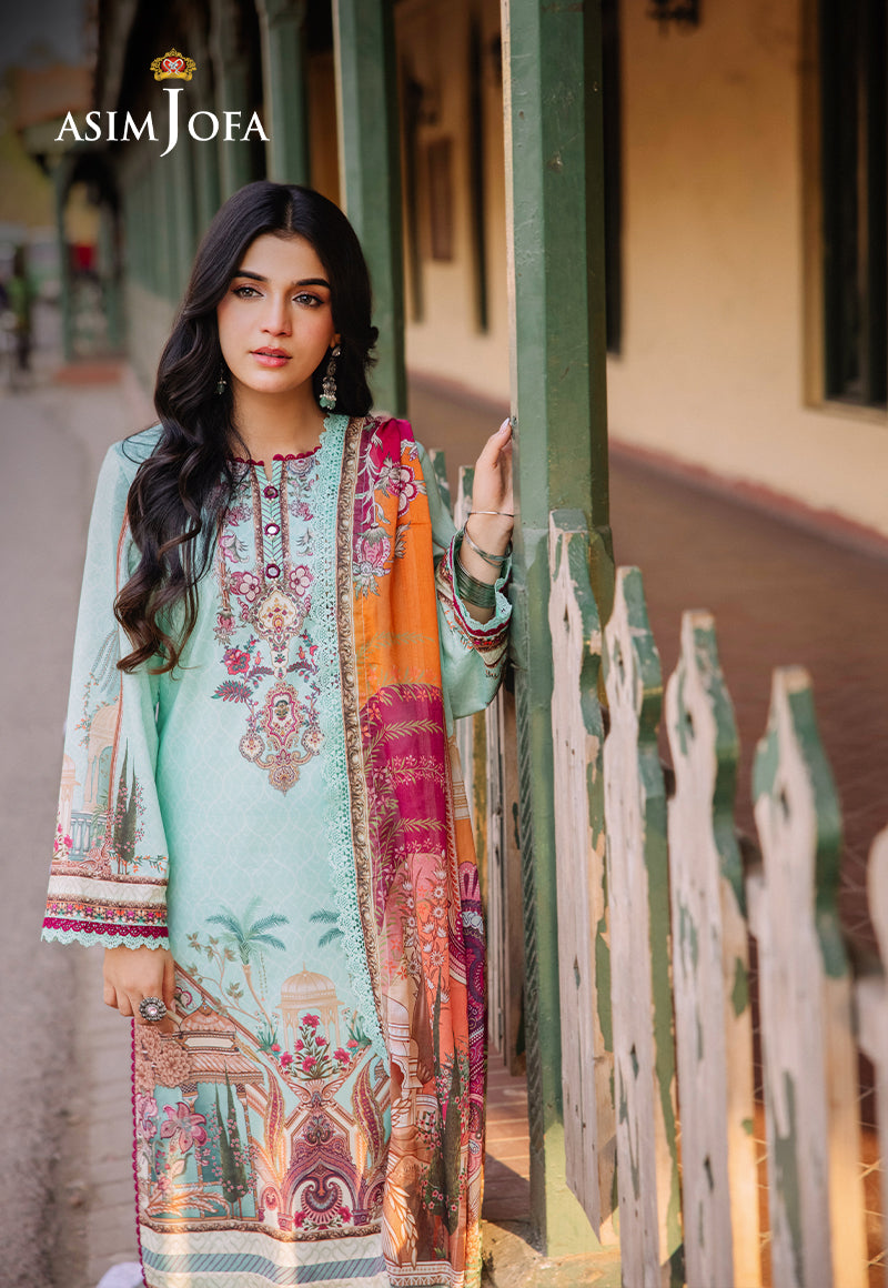 AJBB-07 PRINTED LAWN 3 PCS