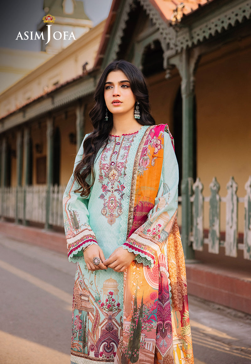 AJBB-07 PRINTED LAWN 3 PCS