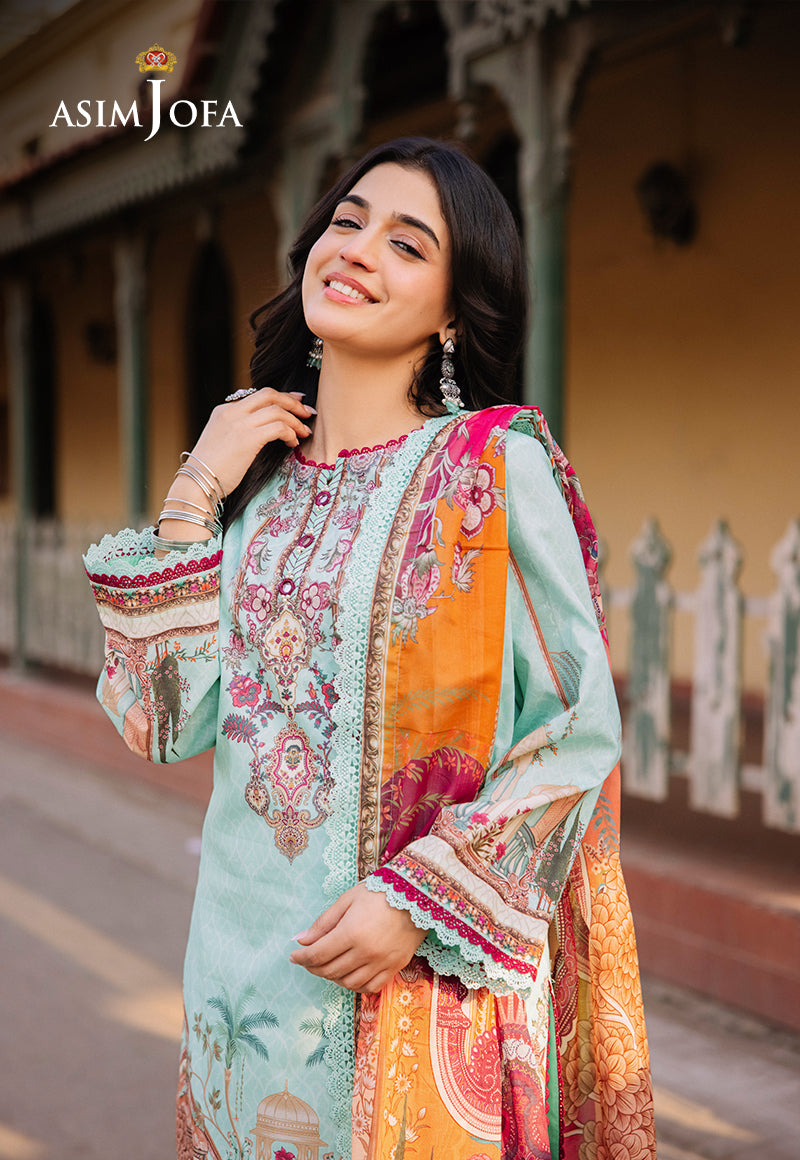 AJBB-07 PRINTED LAWN 3 PCS