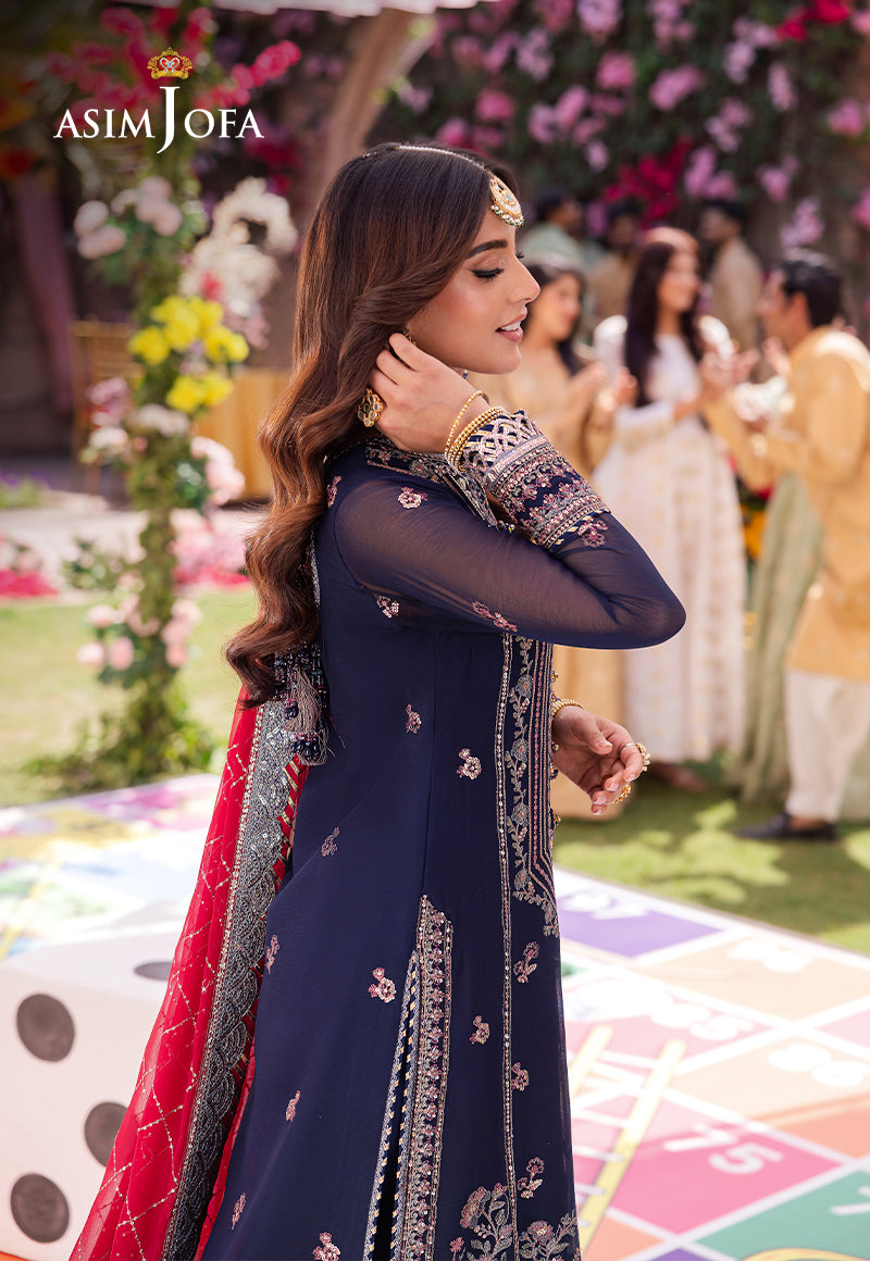 AJMJ-07 EMBROIDERED CHIFFON 3 PCS