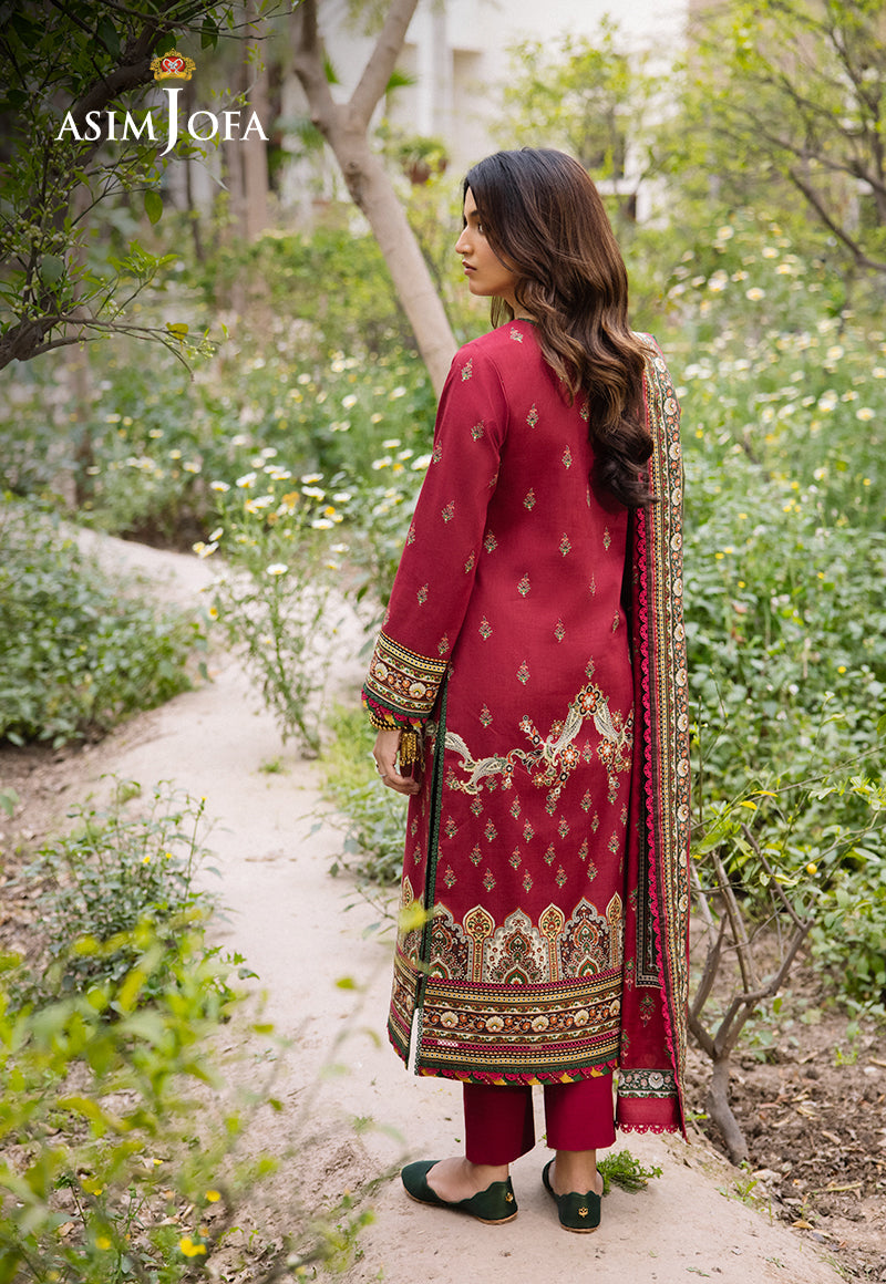 AJBU-03 PRINTED LAWN 3 PCS