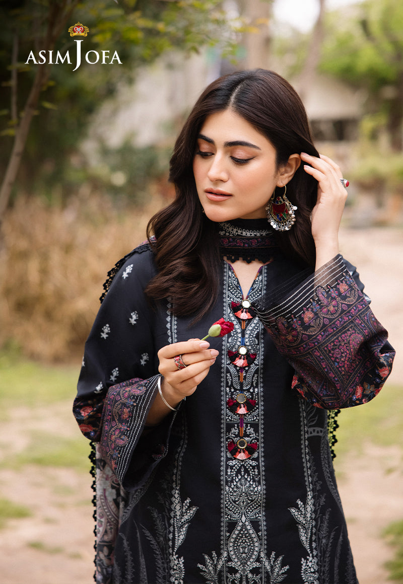 AJBU-09 PRINTED LAWN 3 PCS