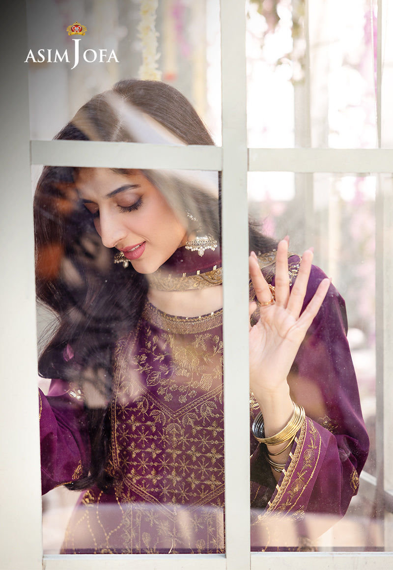 AJCFP-07 EMBROIDERED JUMBO SILK 3 PCS