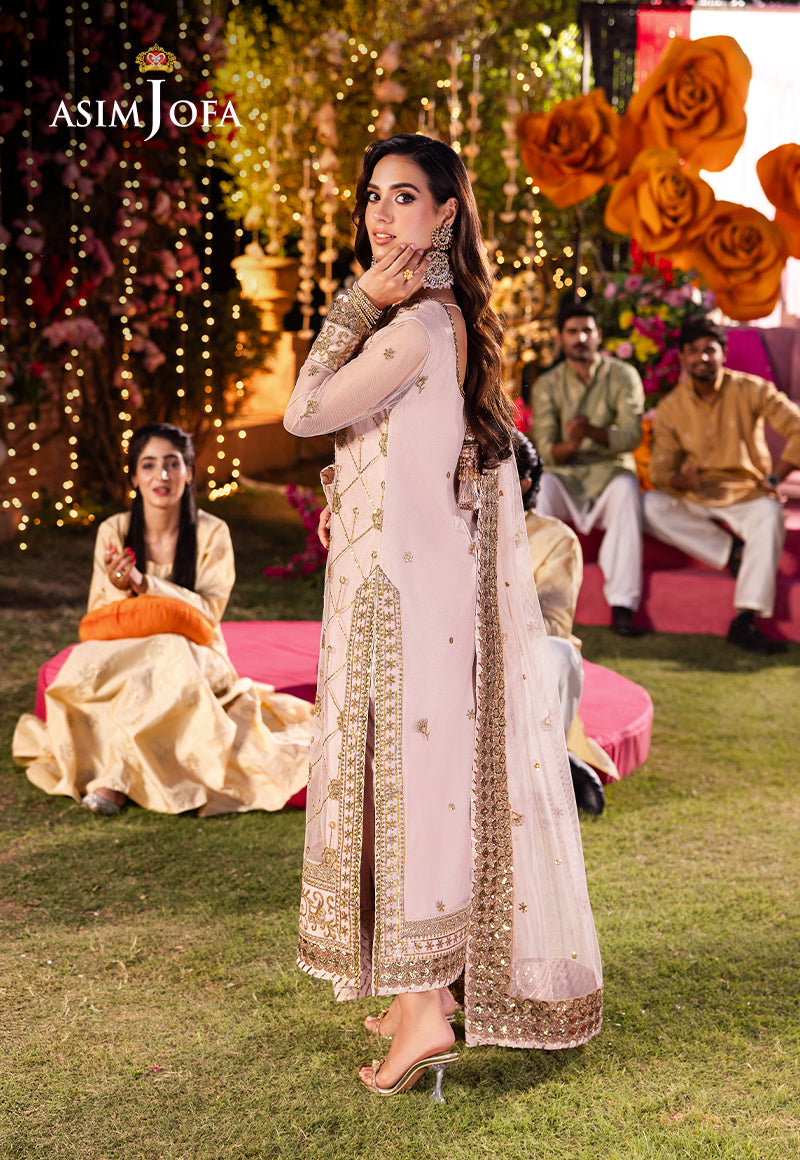 AJMJ-05 EMBROIDERED NET 3 PCS