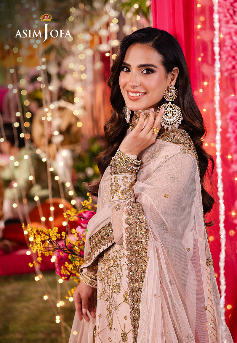 AJMJ-05 EMBROIDERED NET 3 PCS