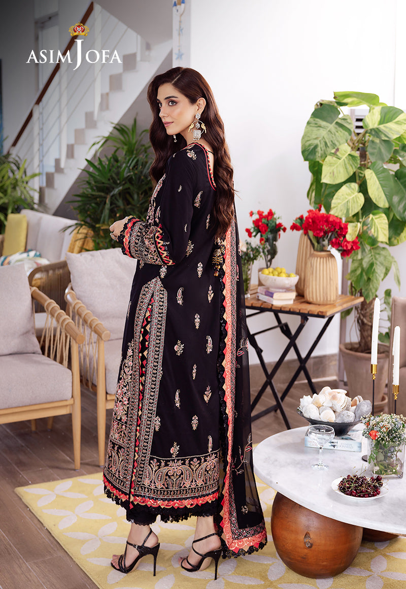 AJUR-08 EMBROIDERED LAWN 3 PCS