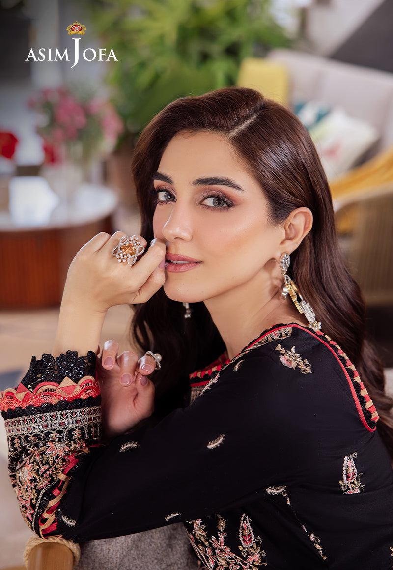 AJUR-08 EMBROIDERED LAWN 3 PCS