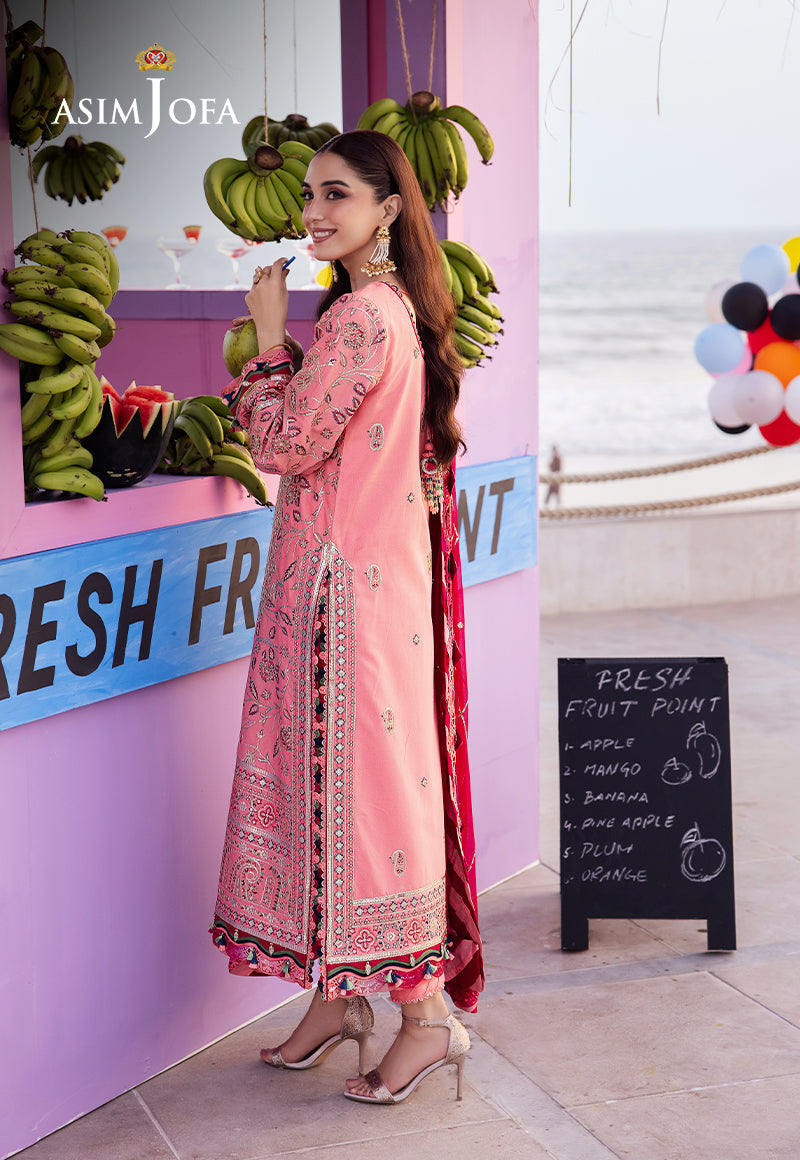 AJUR-06 EMBROIDERED LAWN 3 PCS