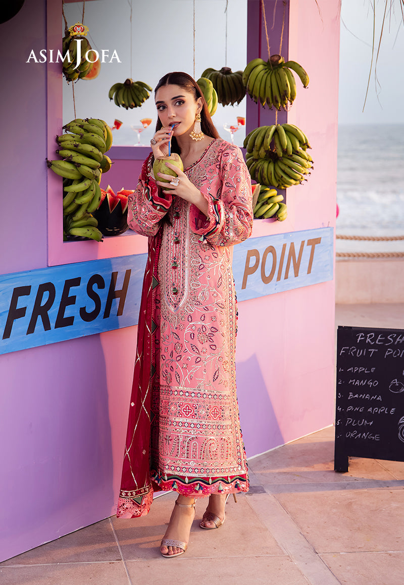 AJUR-06 EMBROIDERED LAWN 3 PCS