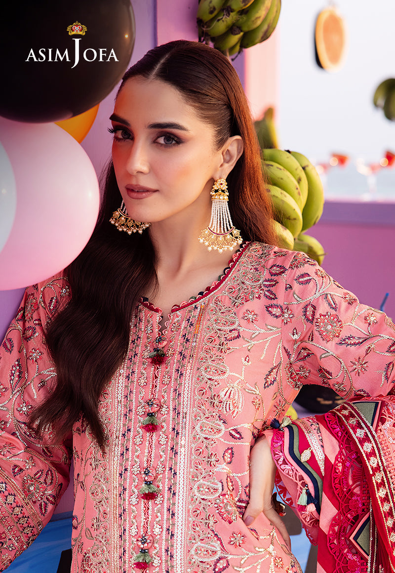 AJUR-06 EMBROIDERED LAWN 3 PCS
