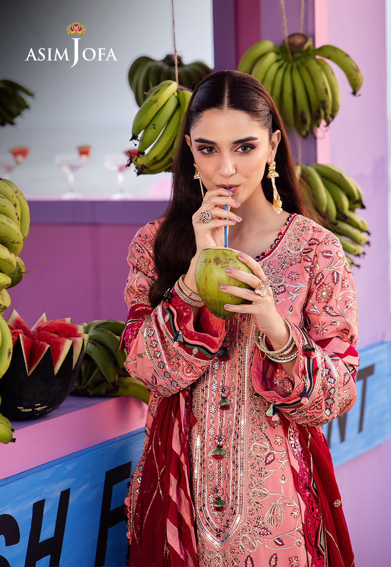AJUR-06 EMBROIDERED LAWN 3 PCS