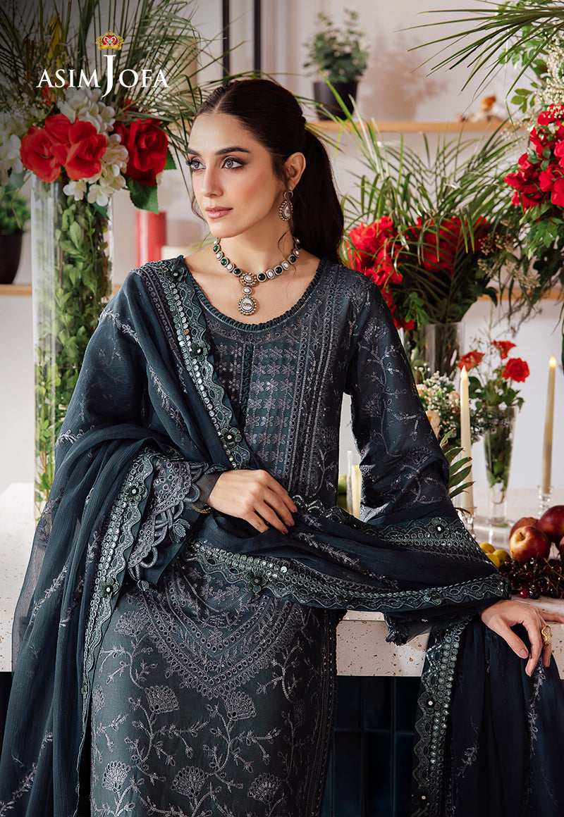 AJUR-01 EMBROIDERED LAWN 3 PCS