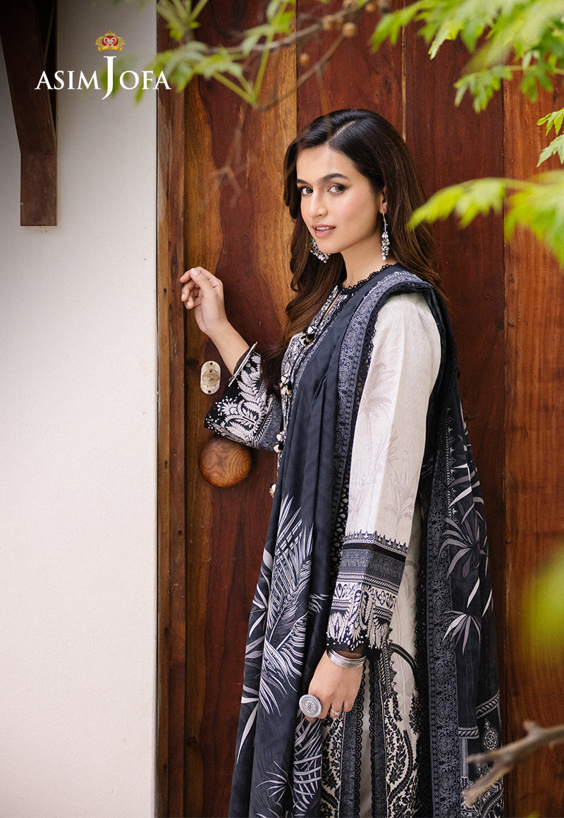 AJBU-17 PRINTED LAWN 3 PCS