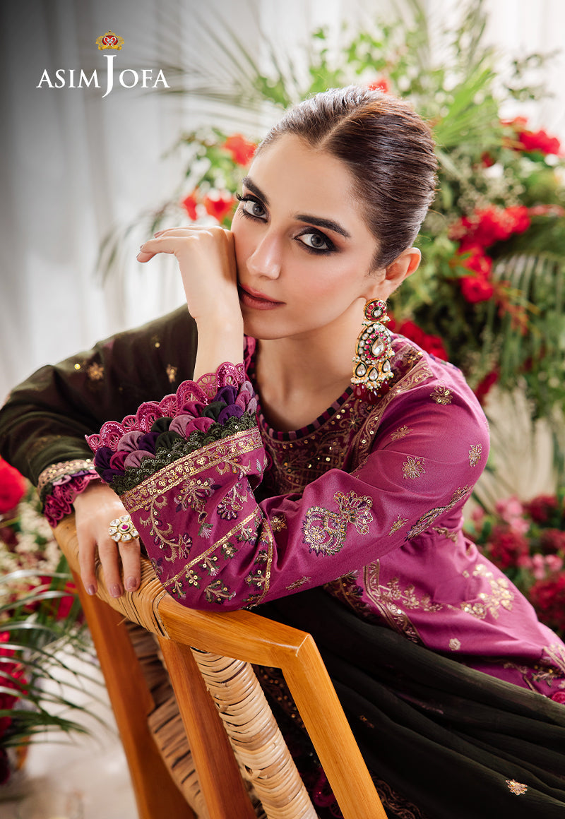 AJUR-07 EMBROIDERED LAWN 3 PCS
