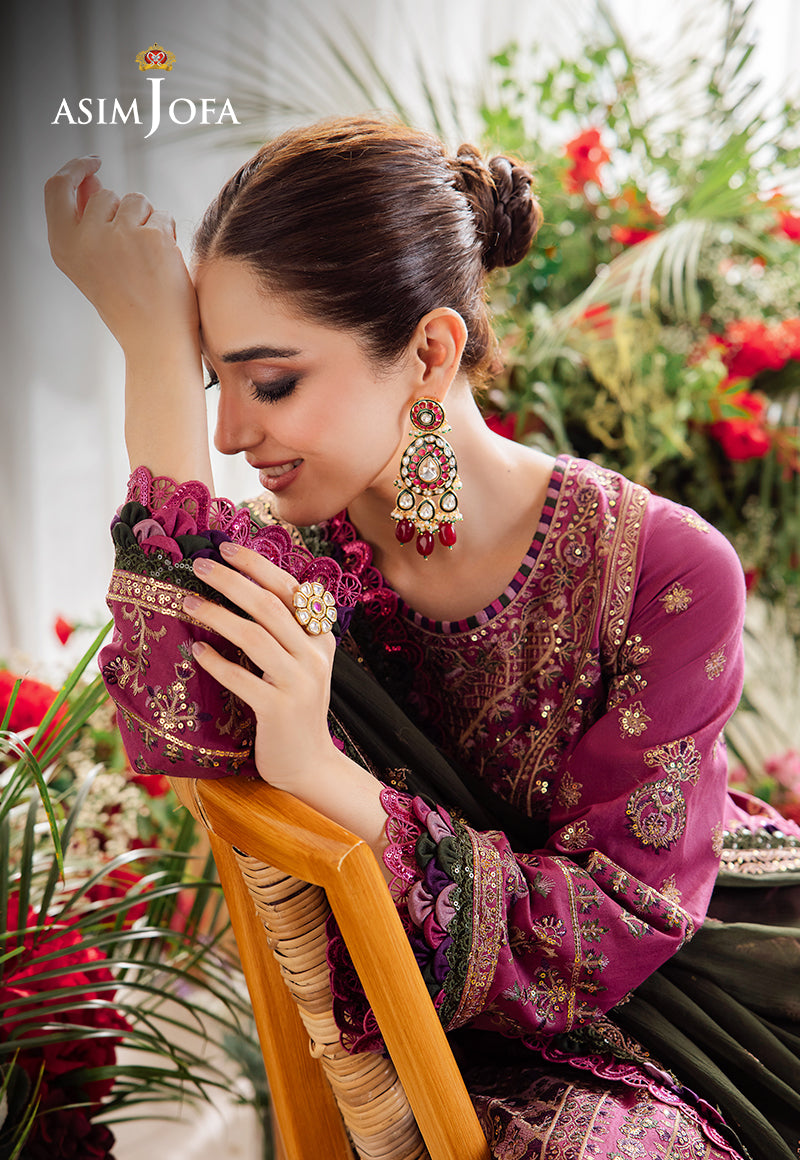 AJUR-07 EMBROIDERED LAWN 3 PCS