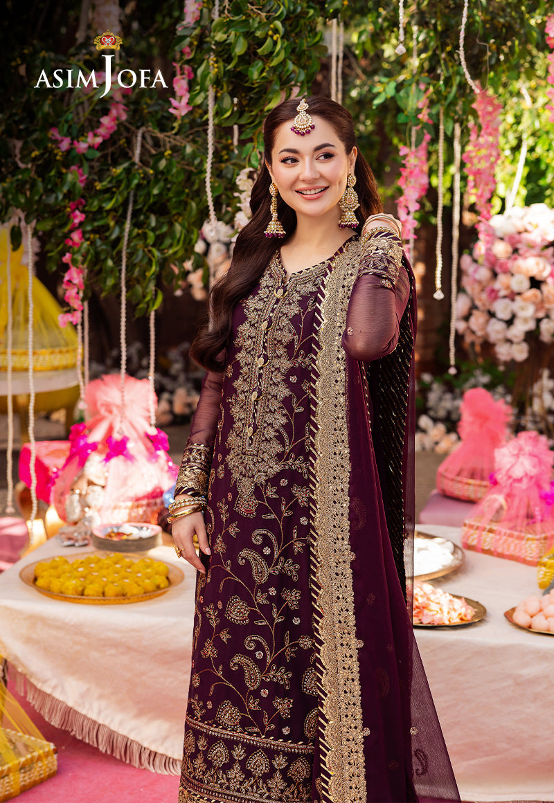 AJMJ-02 EMBROIDERED CHIFFON 3 PCS