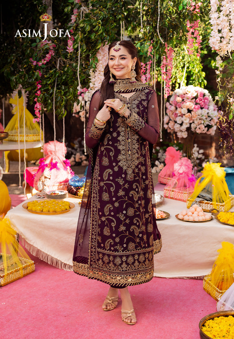 AJMJ-02 EMBROIDERED CHIFFON 3 PCS