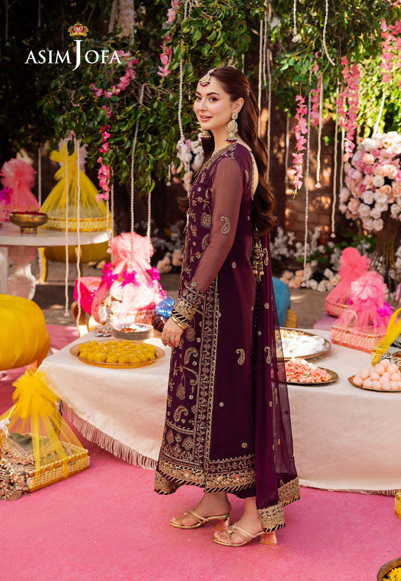 AJMJ-02 EMBROIDERED CHIFFON 3 PCS