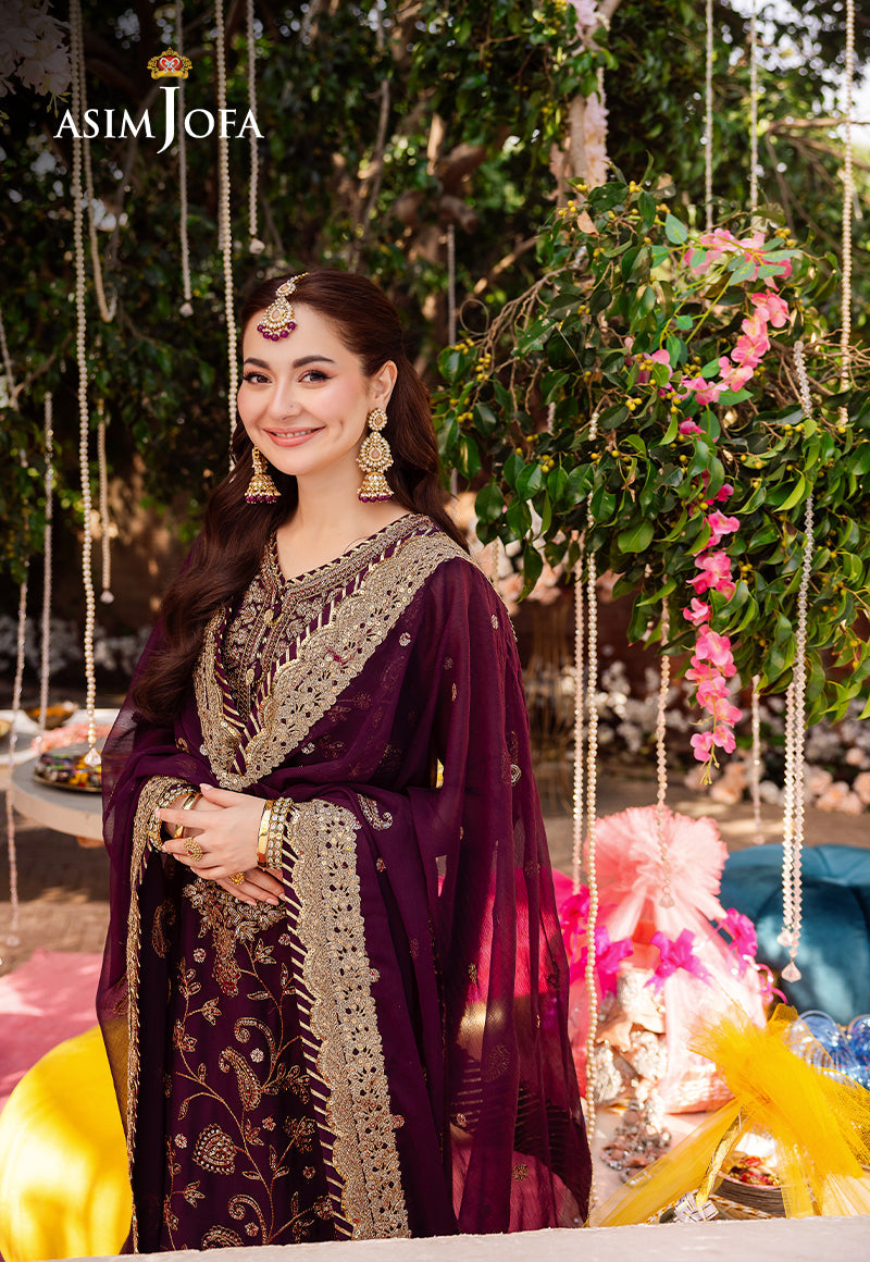 AJMJ-02 EMBROIDERED CHIFFON 3 PCS