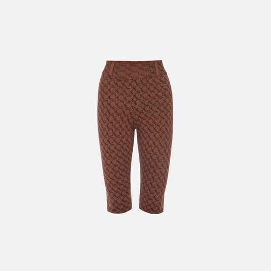 Miaou Harley Capri - Brown Monogram