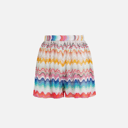 Missoni Shorts - Multicolor White Base