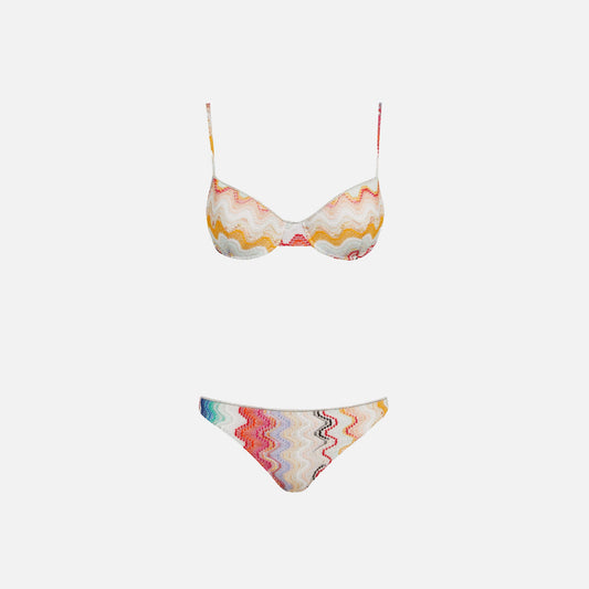 Missoni Bikini - Multicolor White Base