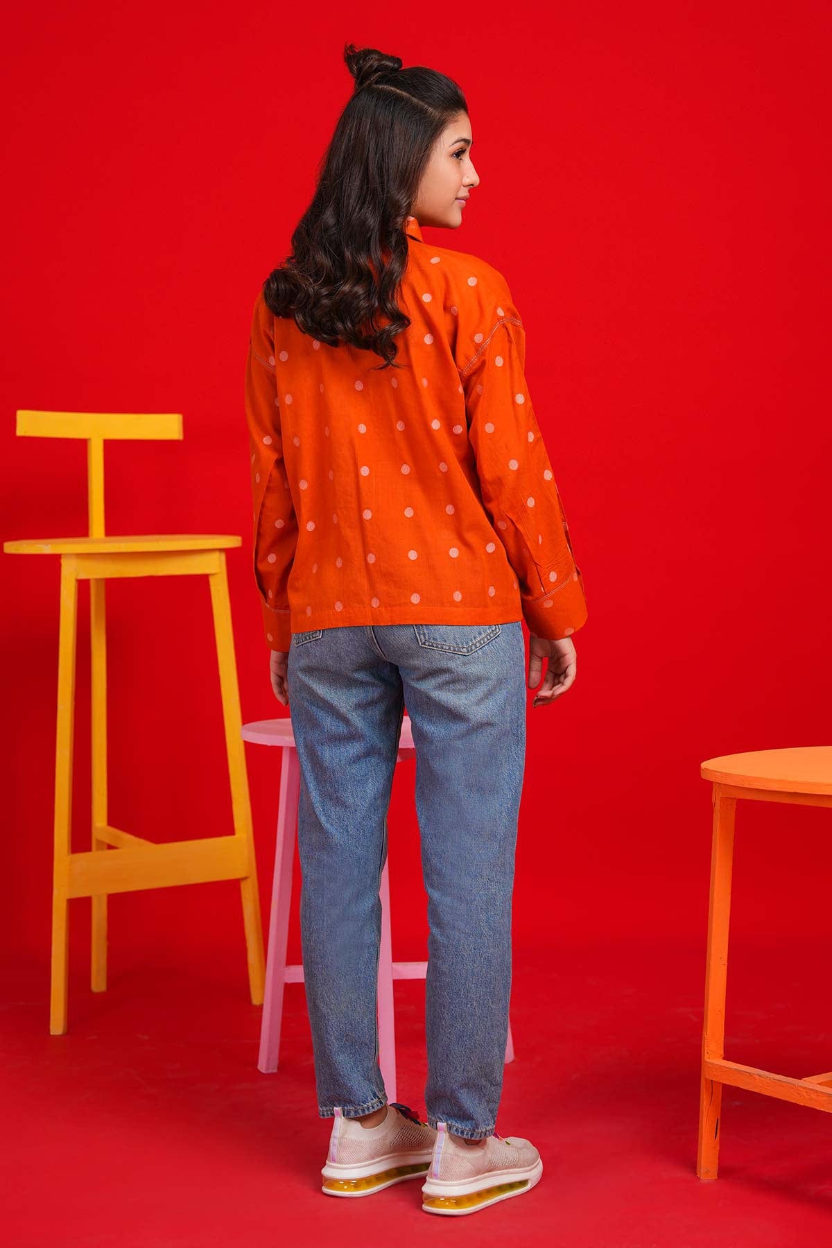 Dyed Cambric Shirt