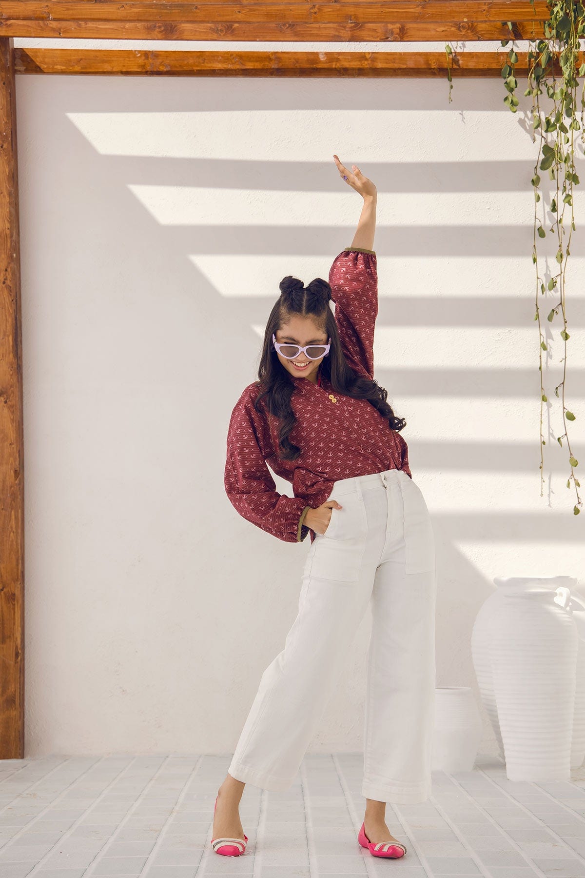 Dyed Jacquard Shirt