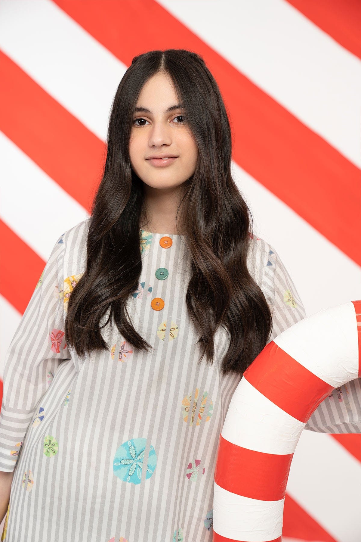 Printed Cambric Shirt