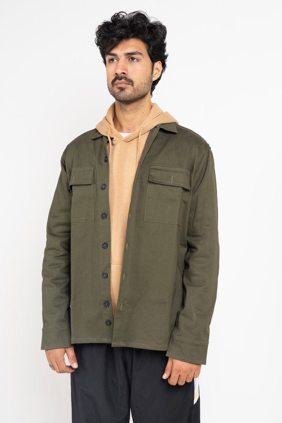 Twill Shacket