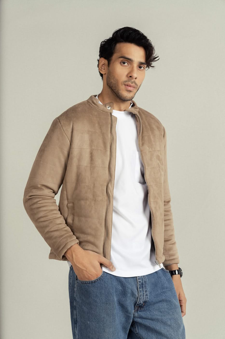 Suede Jacket