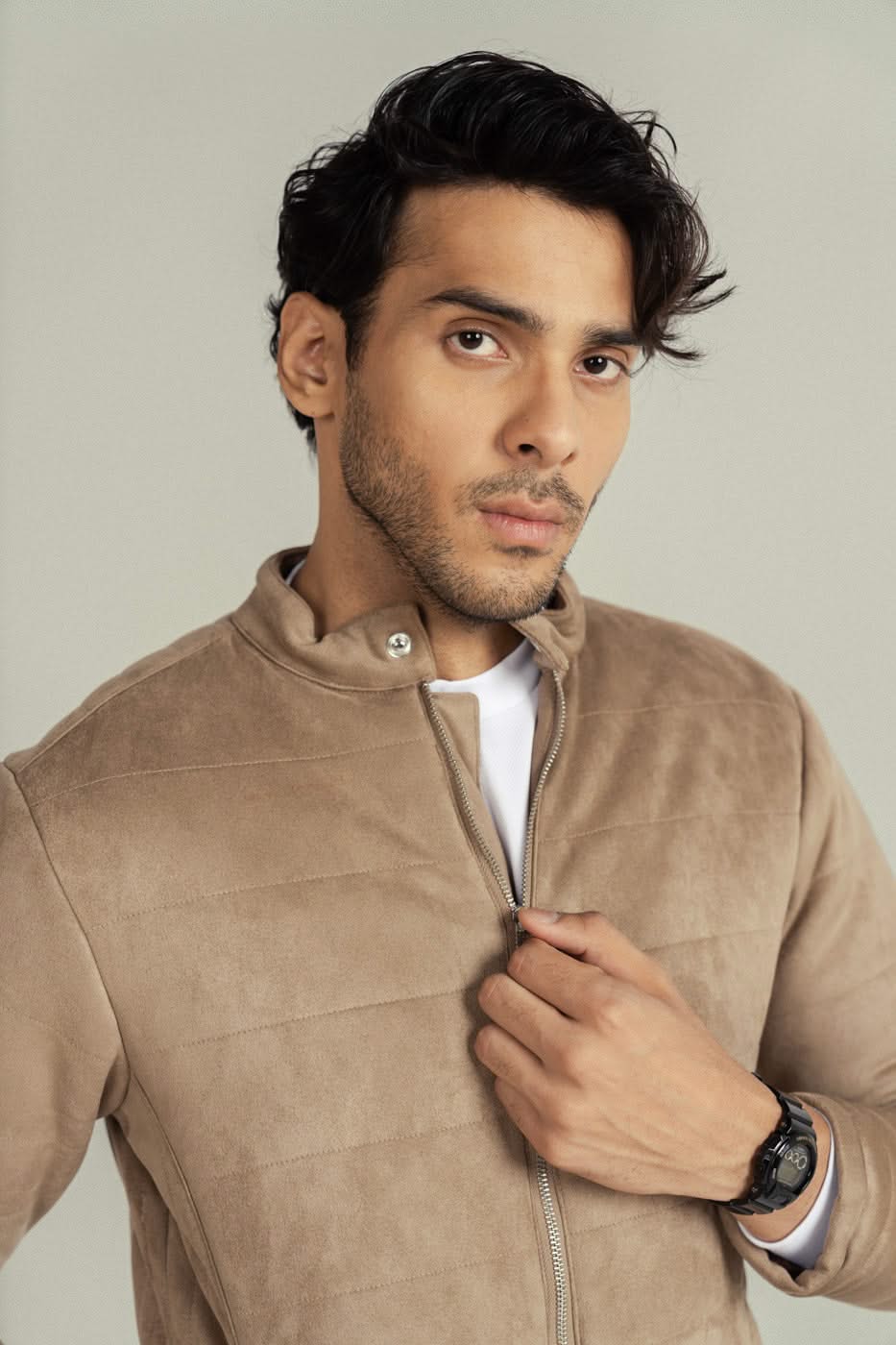 Suede Jacket